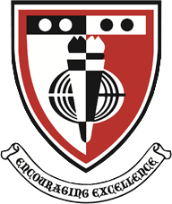 Glenwood High School is a bronze SCQF Ambassador school. The image shows the school crest