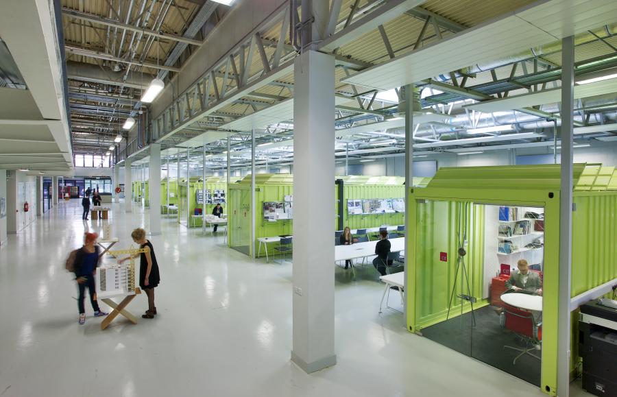 Internal image of a factory