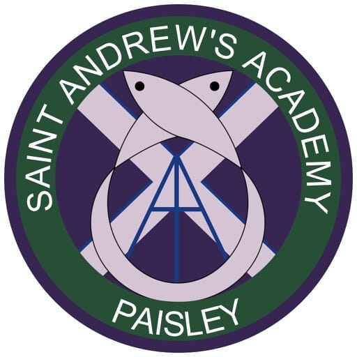 Logo for St Andrew's Academy, Paisley